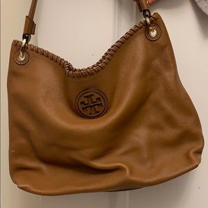 Brown Tory Burch shoulder bag